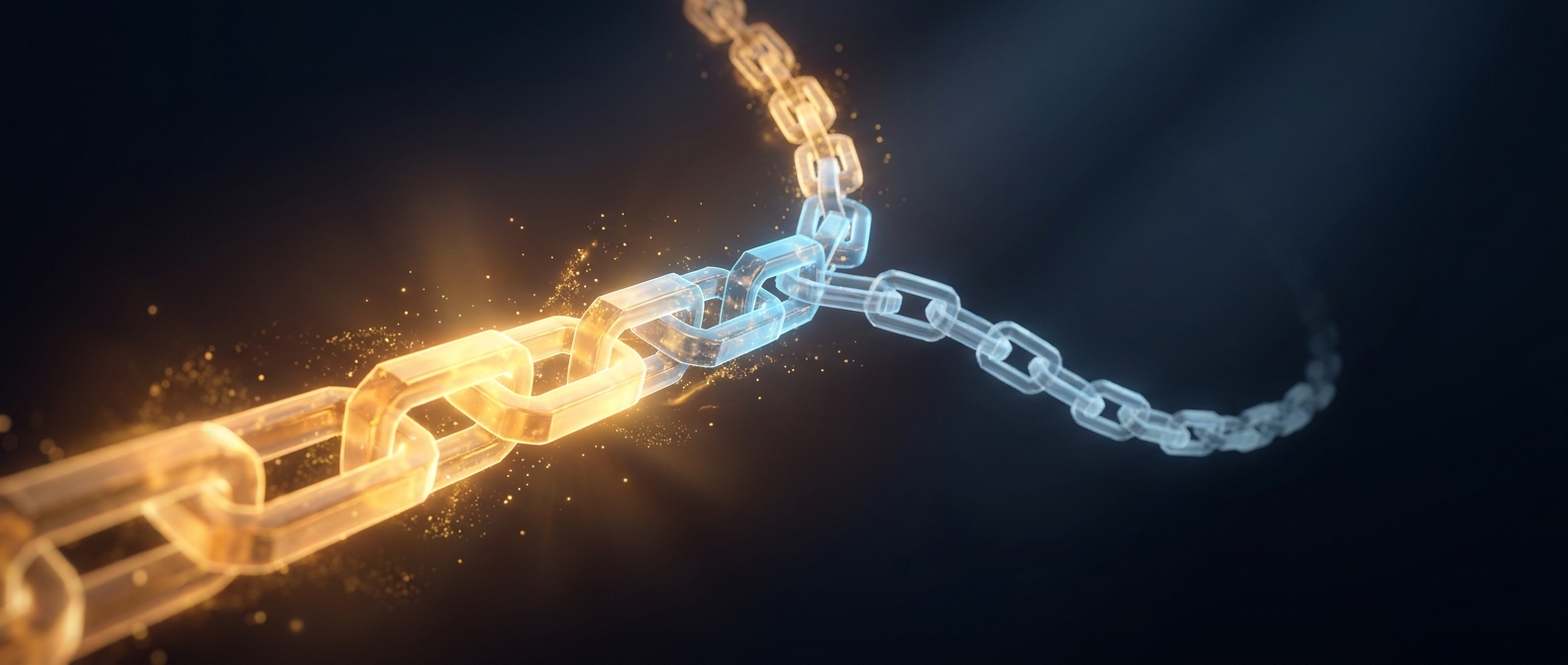 Chuỗi Bitcoin t&aacute;ch th&agrave;nh hai nh&aacute;nh