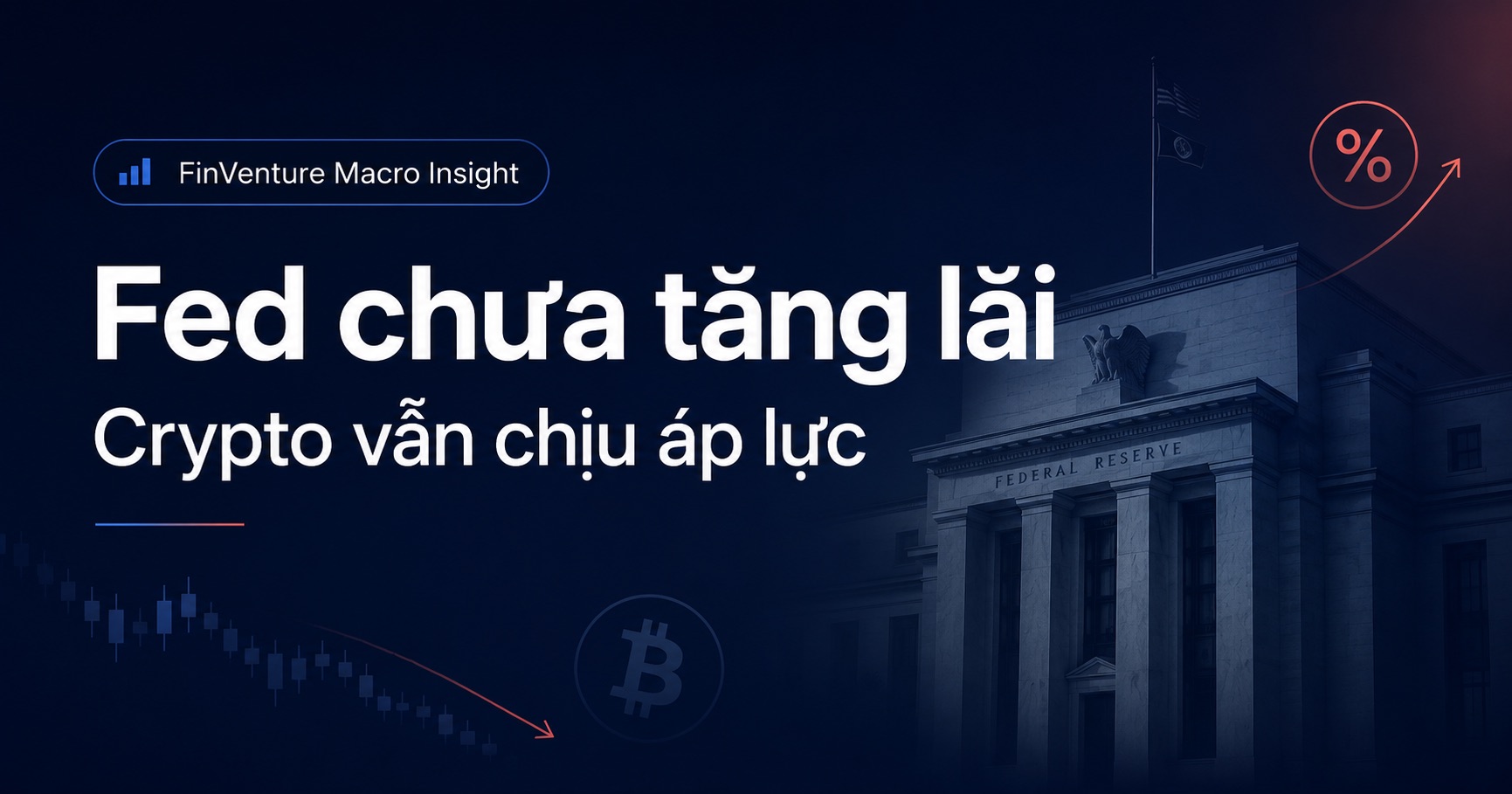 Fed chưa tăng lãi suất, nhưng crypto đã phải định giá lại rủi ro