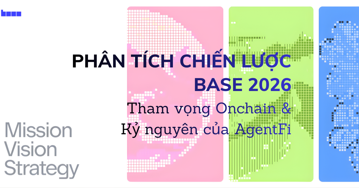 Phân tích Chiến lược Base 2026: Tham vọng Onchain & Kỷ nguyên của AgentFi