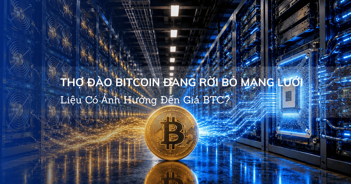 Thợ Đào Bitcoin Đang Rời Bỏ Mạng Lưới: Liệu Có Ảnh Hưởng Đến Giá BTC?