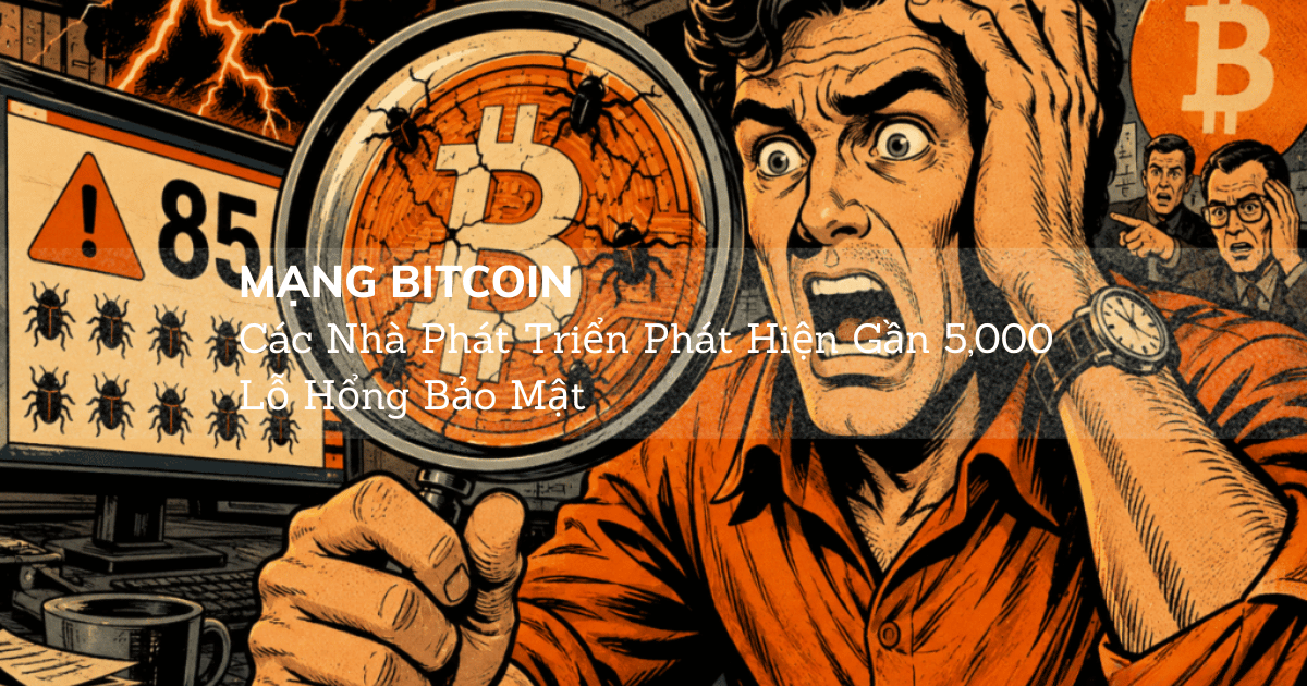 Mạng Bitcoin: Các Nhà Phát Triển Phát Hiện Gần 5,000 Lỗ Hổng Bảo Mật