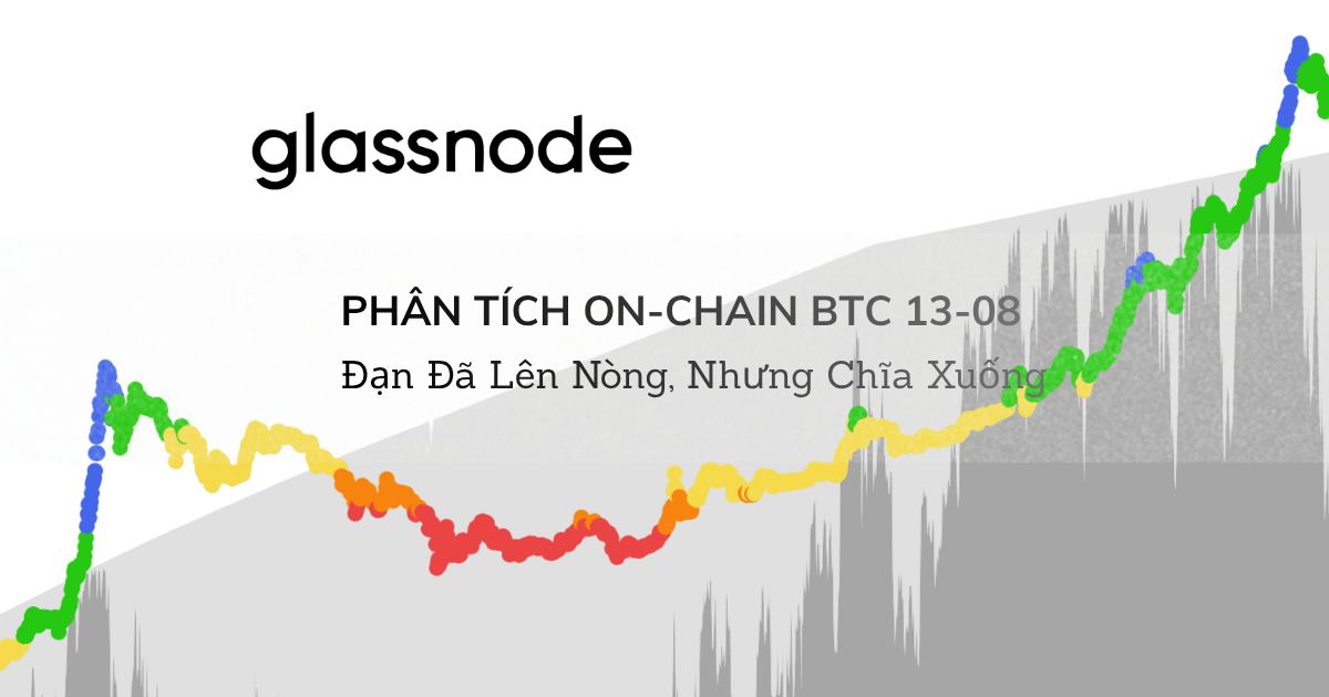Phân Tích On-Chain BTC 13/08: "Đạn Đã Lên Nòng, Nhưng Chĩa Xuống"