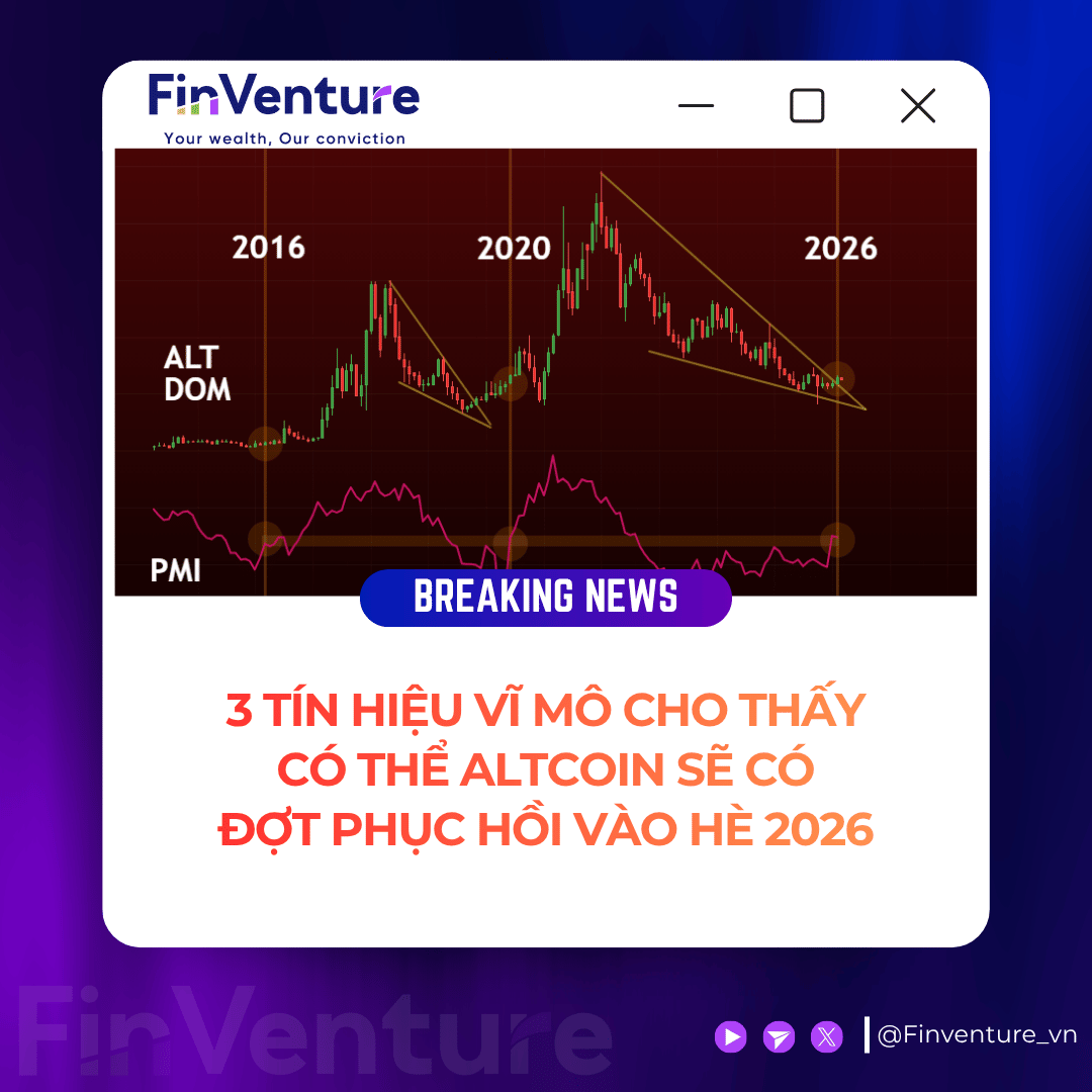 PMI duy trì trên 50: Mùa Altcoin có thức tỉnh vào năm 2026?