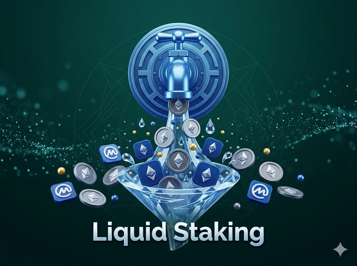 Liquid staking – tại sao Lido thống trị ETH staking.