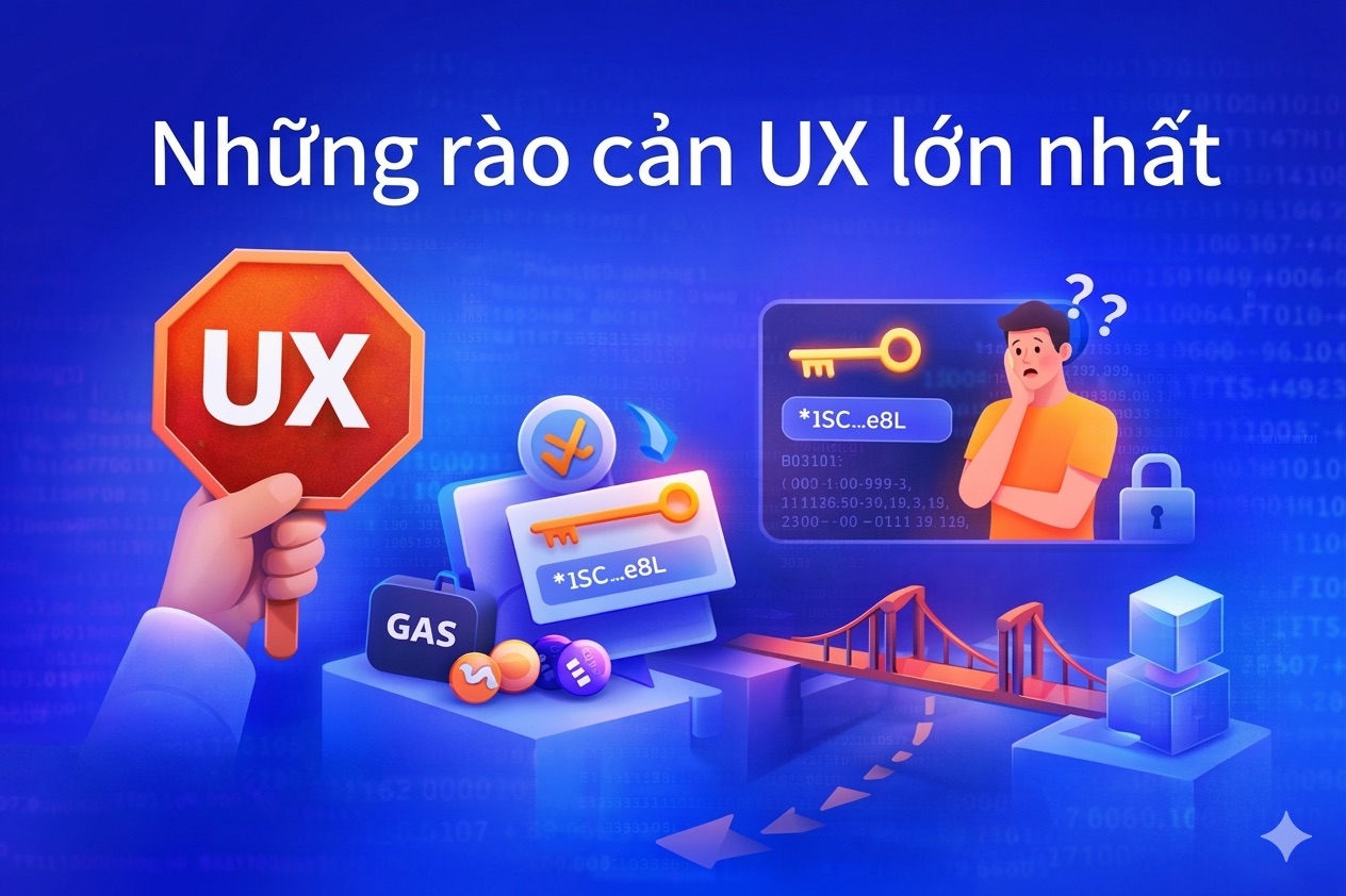 Những rào cản UX lớn nhất mà Web3 phải giải quyết trong 5 năm tới là gì?