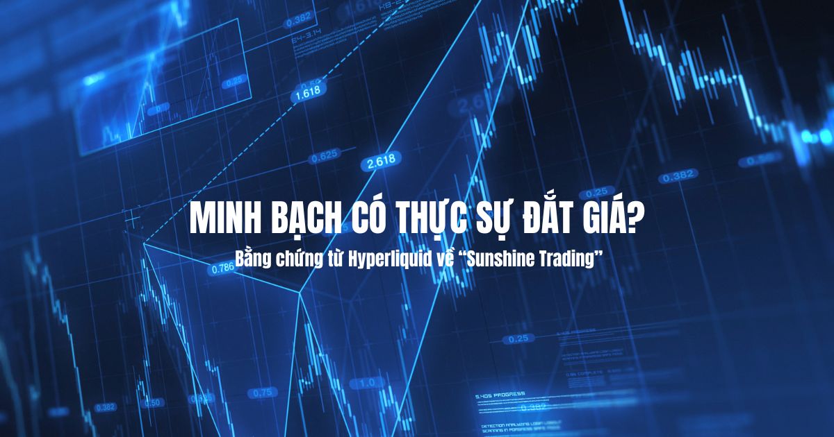 Minh bạch có thực sự đắt giá? Bằng chứng từ Hyperliquid về “Sunshine Trading”