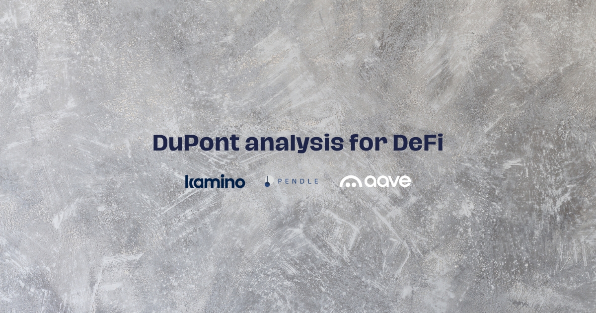 DuPont cho DeFi: Doanh thu Pendle, Aave, Kamino giảm vì đâu?